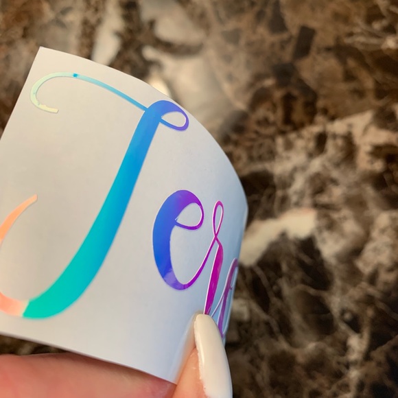 Fun! Hologram First Name Teresa Decorate Yeti ! - Picture 5 of 6